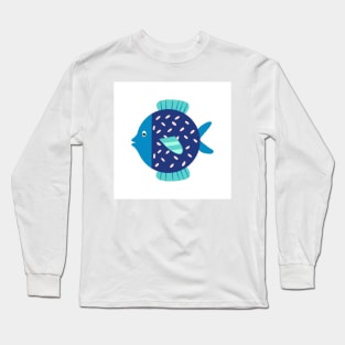 Fish illustration Long Sleeve T-Shirt